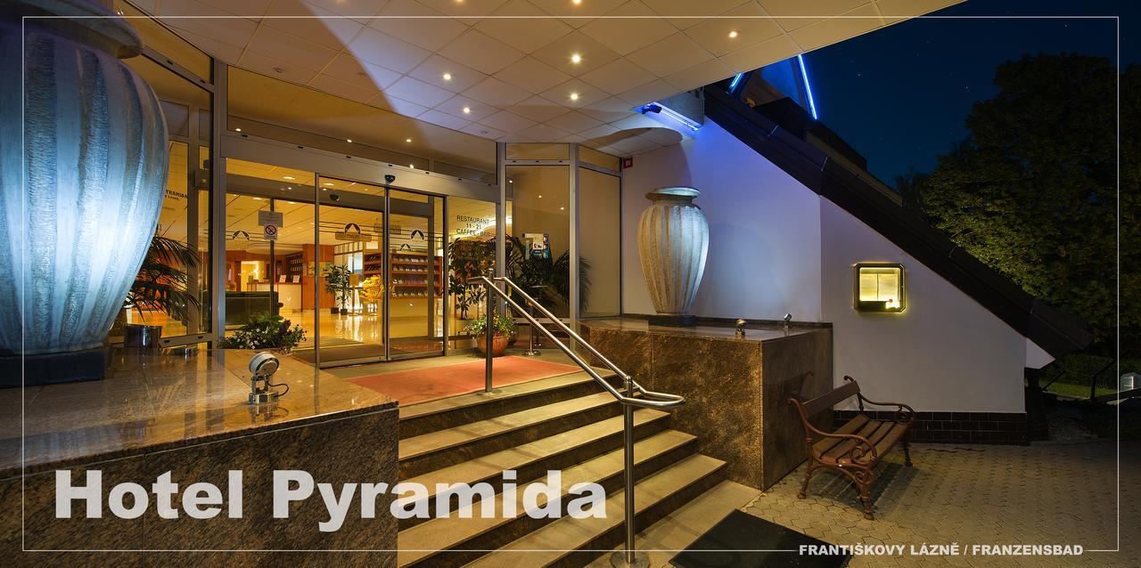 Lazensky Hotel Pyramida Františkovy Lázně Extérieur photo
