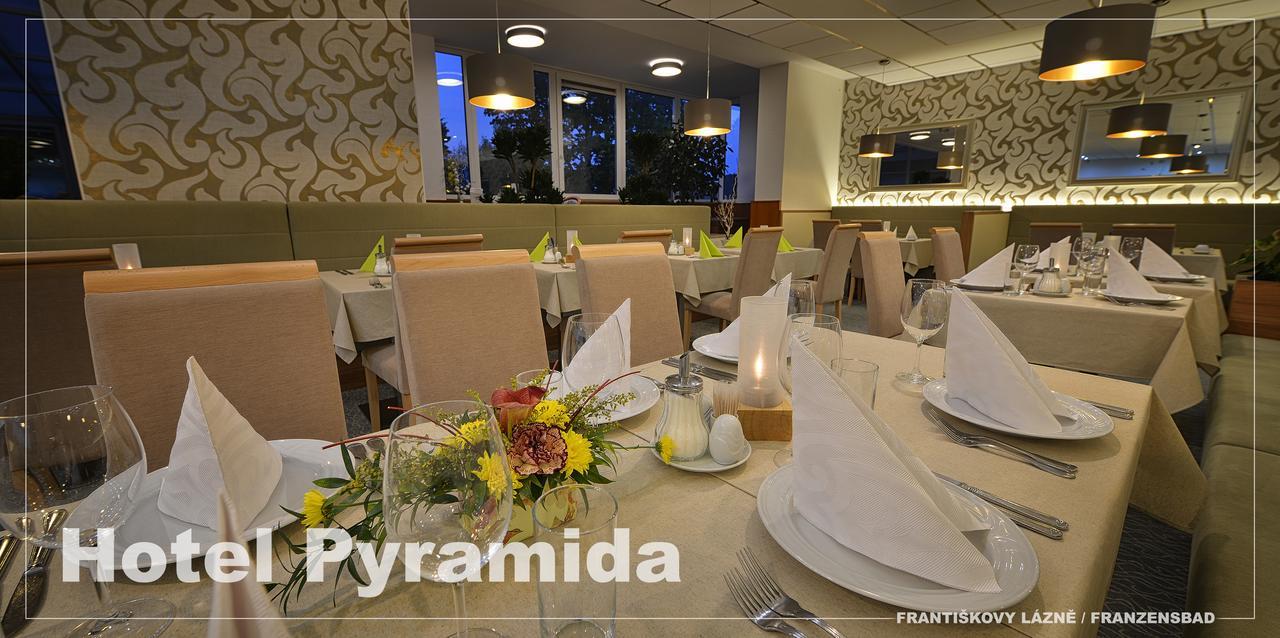 Lazensky Hotel Pyramida Františkovy Lázně Extérieur photo