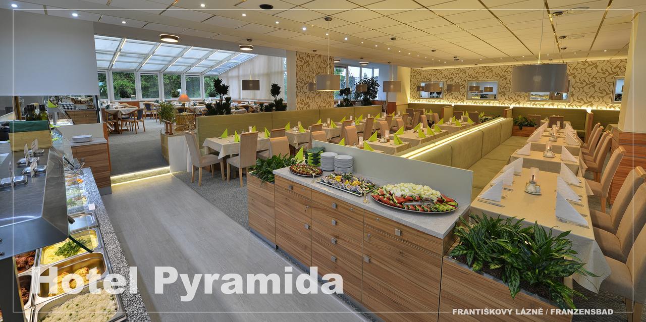 Lazensky Hotel Pyramida Františkovy Lázně Extérieur photo
